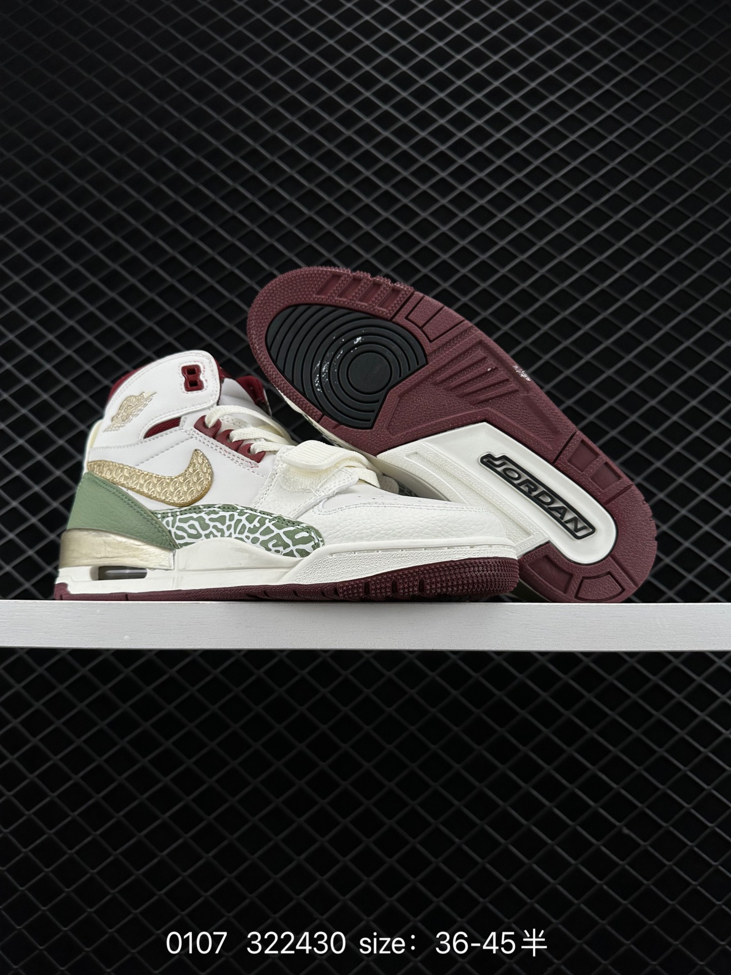 Nike Air Jordan Legacy 312 Low”White/Pine Green“